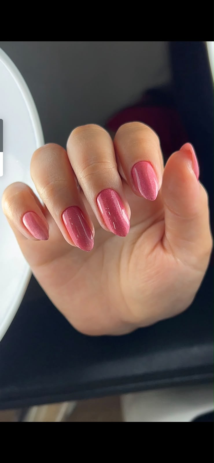 Trabajo de alumna en manicure