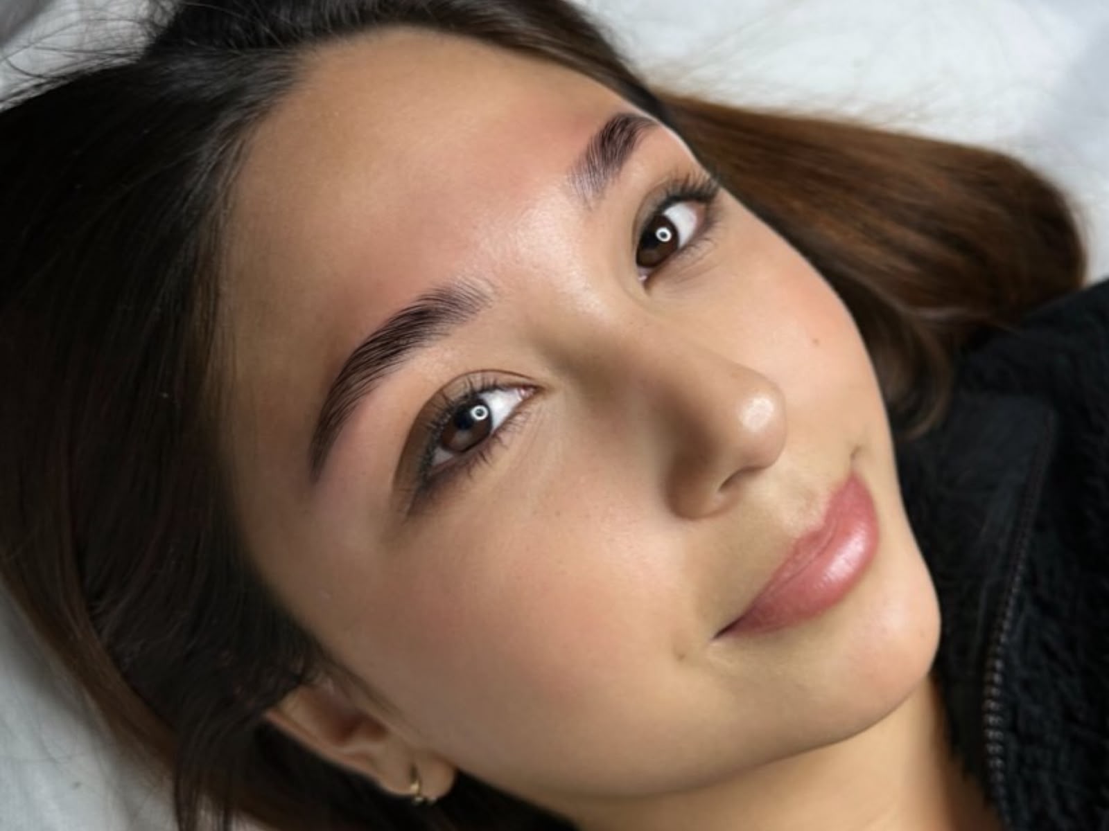 Trabajo de alumna en estética